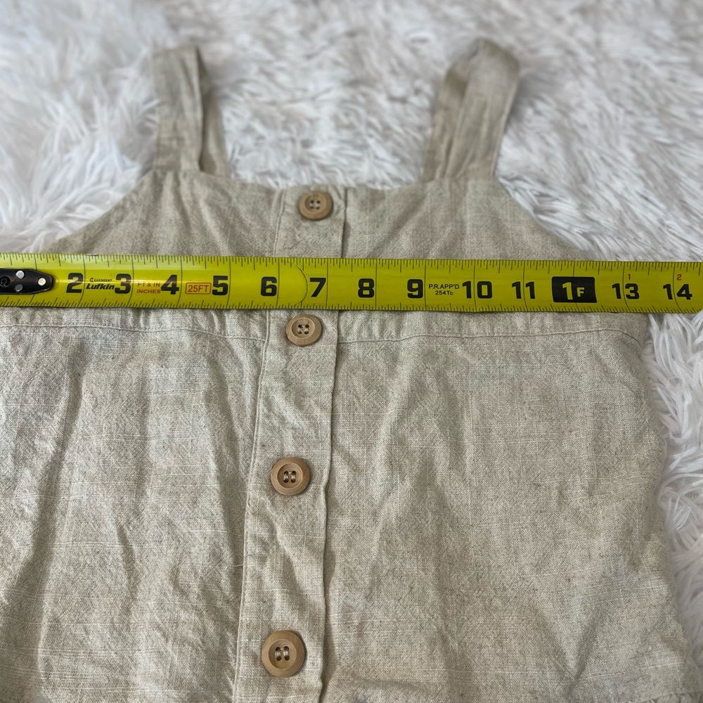 CHELSEA & VIOLET GIRLS SIZE L TOP AND SKIRT LIGHT TAN COLOR - Picture 3 of 6